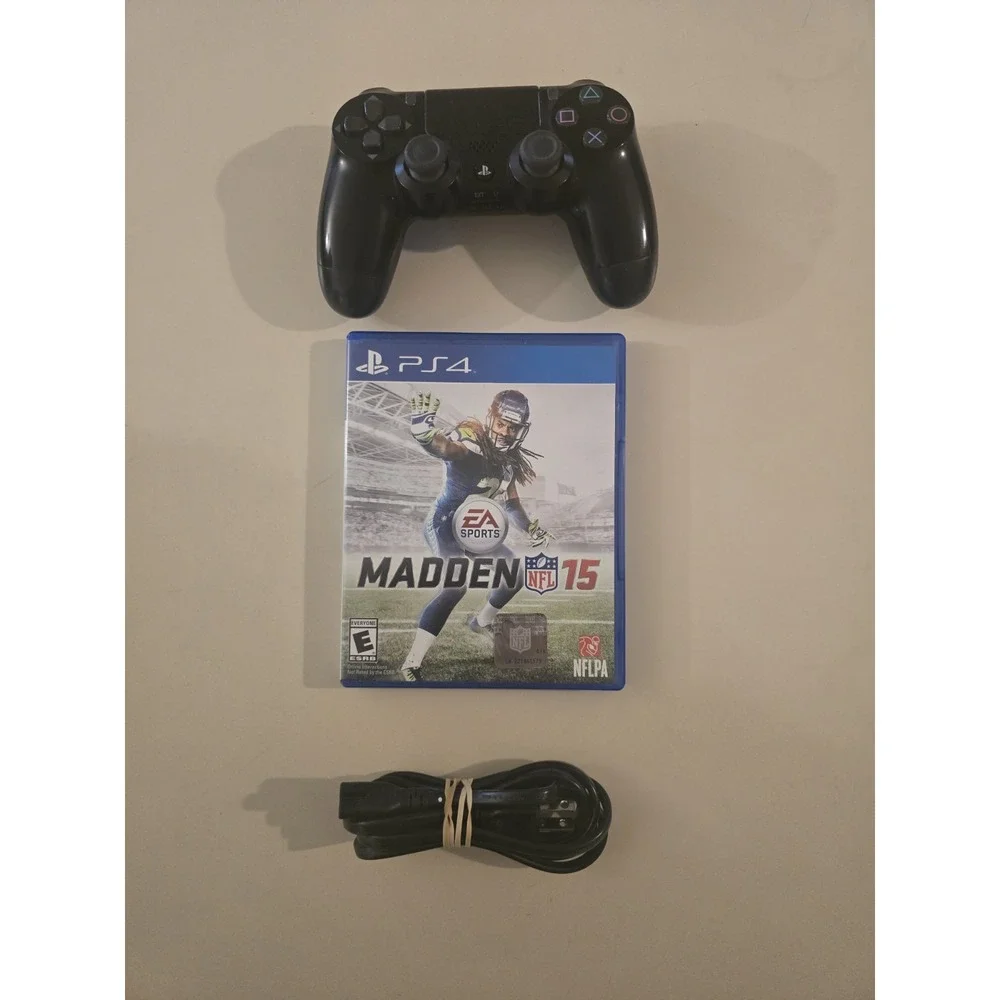 Sony PlayStation 4 PS4 500GB Black Console Gaming System CUH-1215A Tested Works